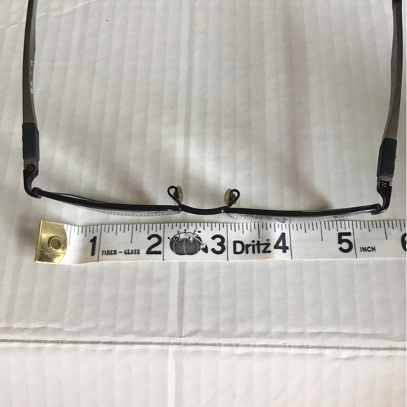 Ray-Ban Black and Silver Eyeglasses Frames Only XXL - Picture 10 of 11